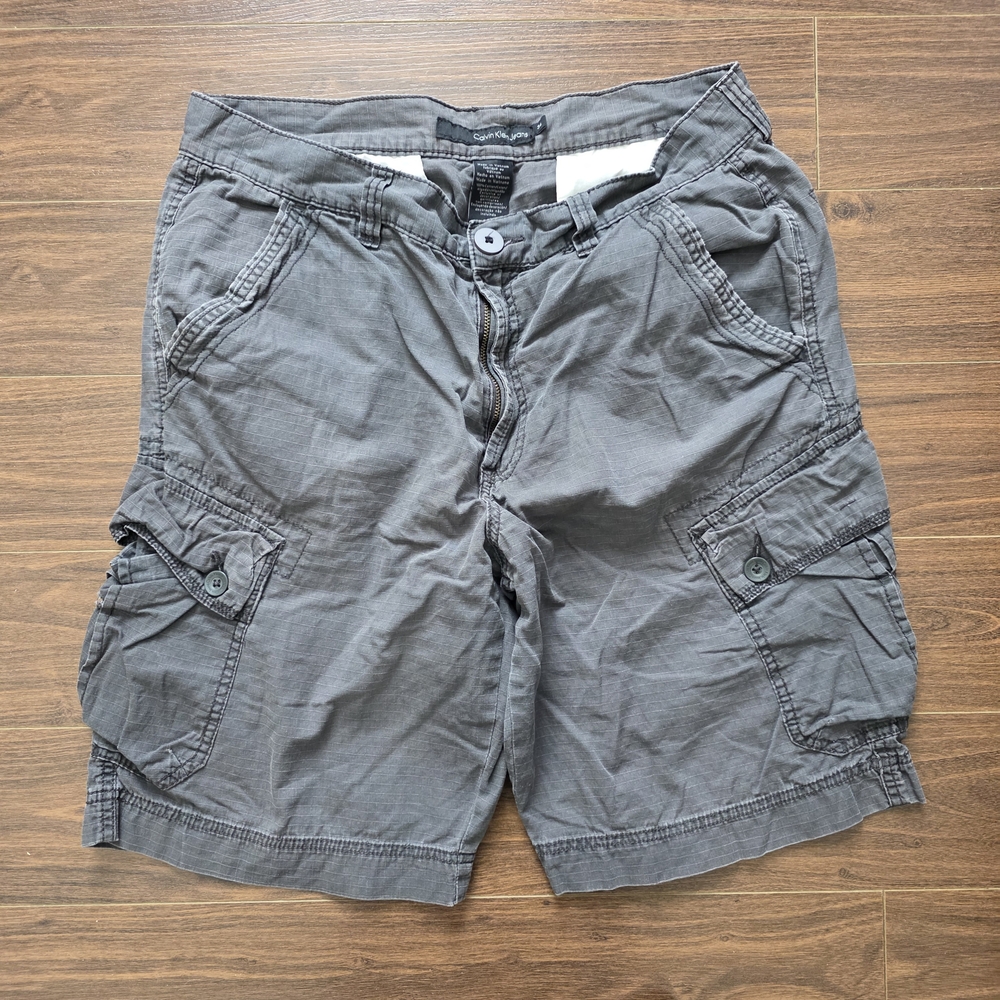 3 For 15 Calvin Klein Gray Cargo Shorts